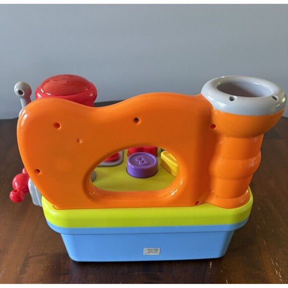 PowerTRC Little Engineer Workbench Musical Shape Sorter Works - Picture 3 of 3